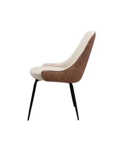 Silla Agata Beige