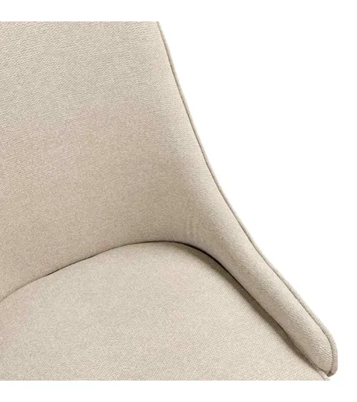 Silla Agata Beige