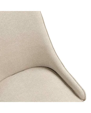 Silla Agata Beige